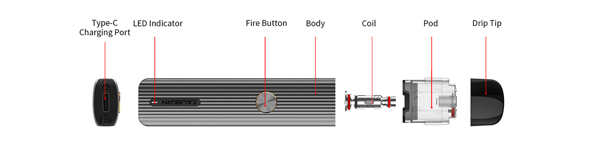 Caliburn G Specification Diagram