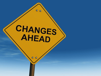 Changes Ahead Sign