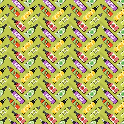 e-liquid bottles