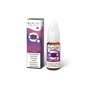 Elfliq Nic-Salt E-Liquid Blueberry Sour Raspberry