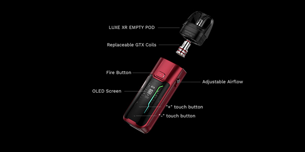 Vaporesso Luxe XR Max Set Up Guide