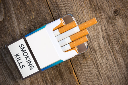 Packet of Cigarettes on a Table