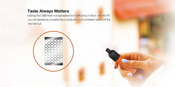 Aspire One Up R1 With Mesh Coils