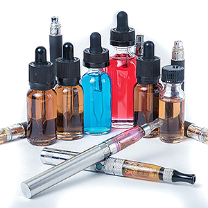 Large Collection of E-Liquids, Vape Pens and Pod Kits