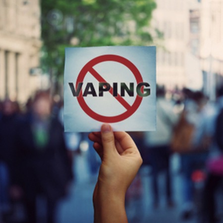 no vaping sign