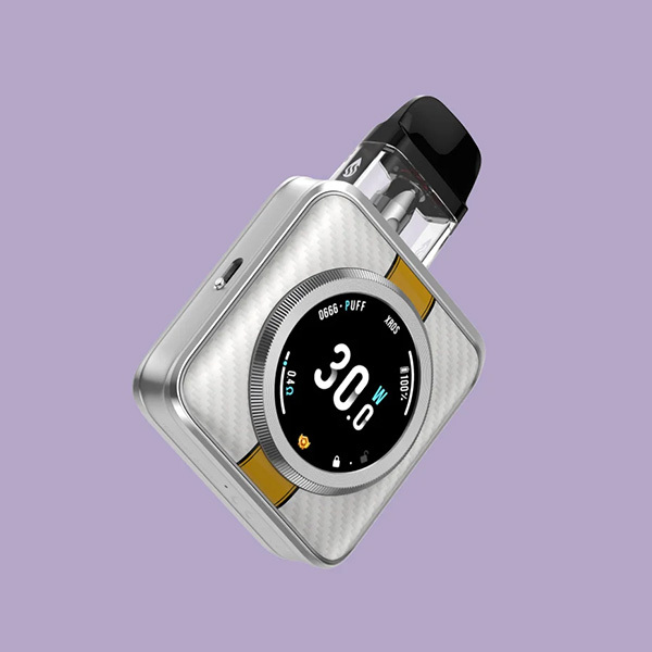 Vaporesso Xros 5 Nano on a light purple background