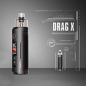 VOOPOO Drag X Specifications Alongside the Device