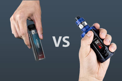 What's the difference between Vape Mods and Pod Kits? - V2 Vaping UK